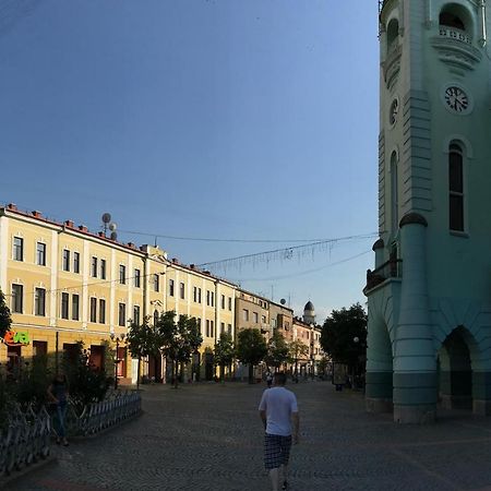 Panoramic View Top Floor Apartment In The City Center Mukacheve Exterior foto
