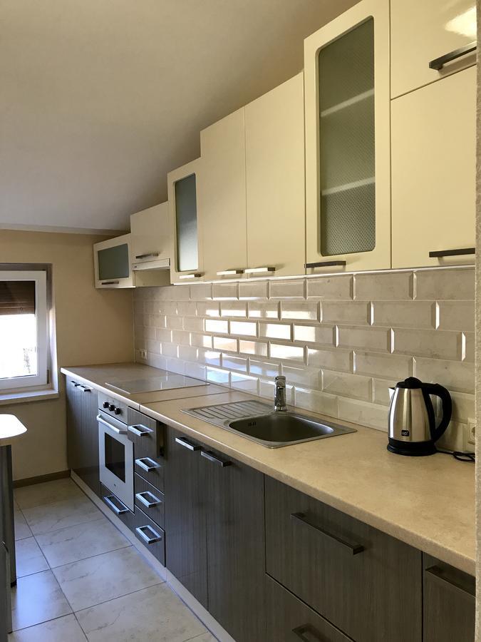 Panoramic View Top Floor Apartment In The City Center Mukacheve Exterior foto