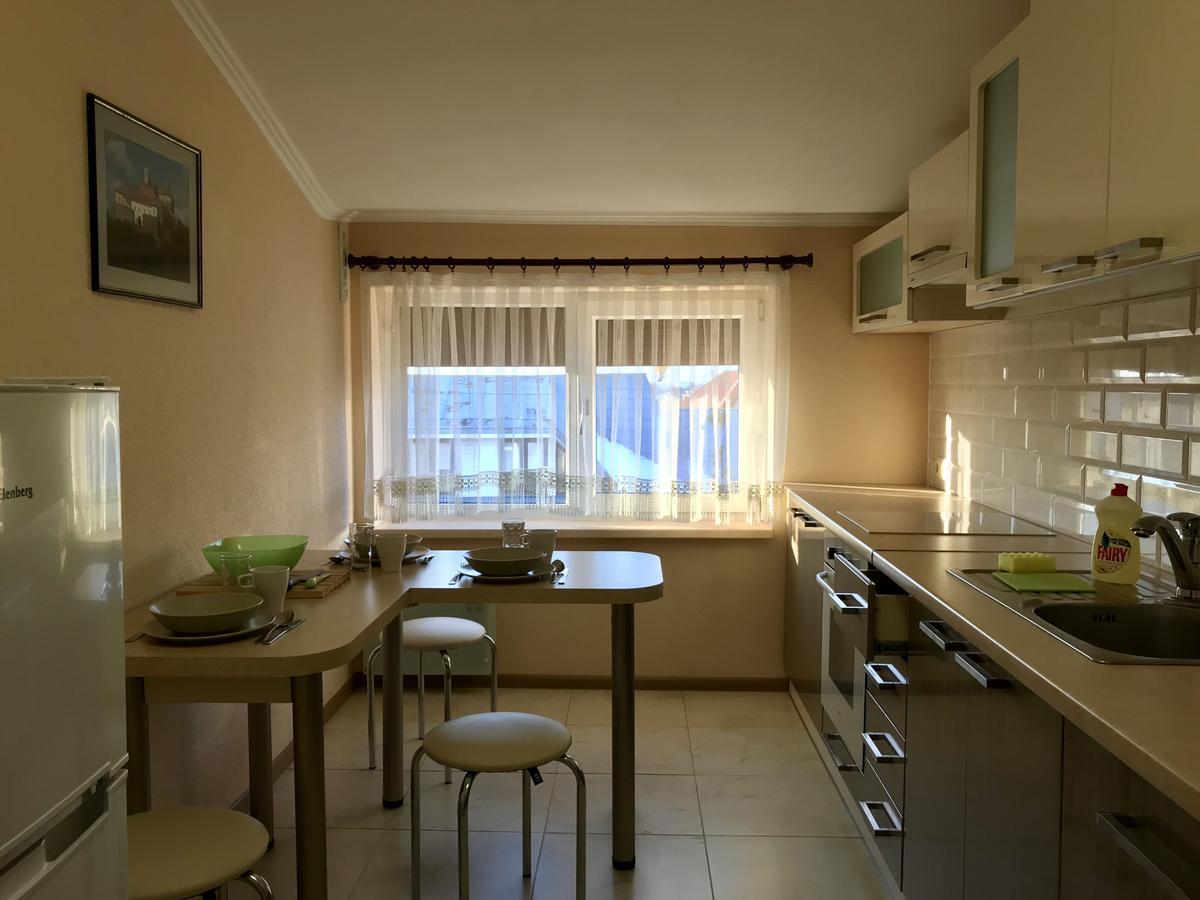 Panoramic View Top Floor Apartment In The City Center Mukacheve Exterior foto
